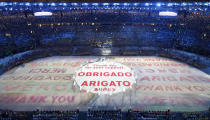 <p>Performers take part in the closing ceremony for the 2016 Rio Olympics. Tokyo will host the Summer Games in 2020. (REUTERS/Fabrizio Bensch) </p>