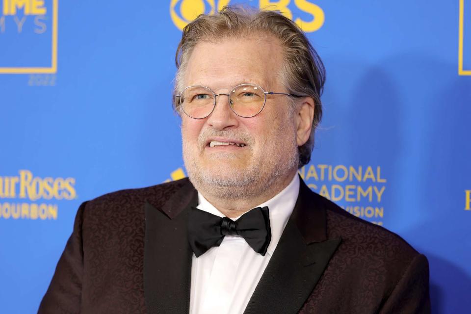 <p>Amy Sussman/Getty</p>  Drew Carey is pictured attending during the 49th Daytime Emmy Awards at Pasadena Convention Center on June 24, 2022 in Pasadena, California. 