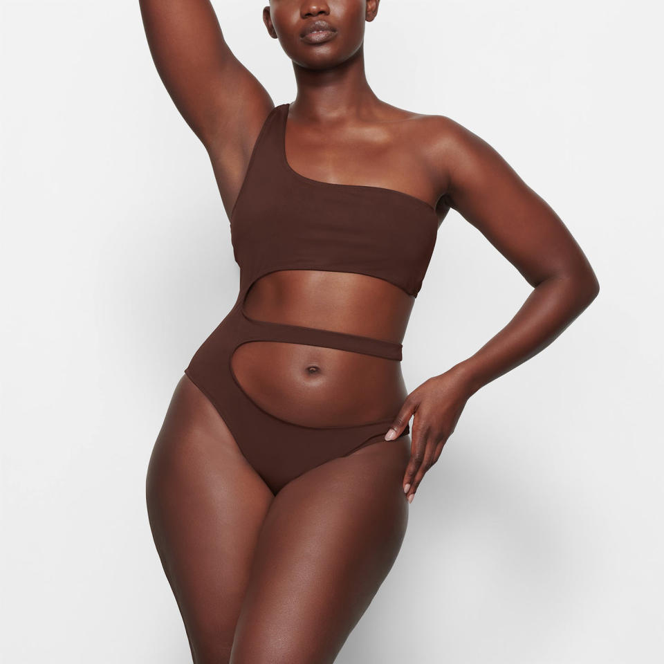 Skims One-Shoulder Monokini