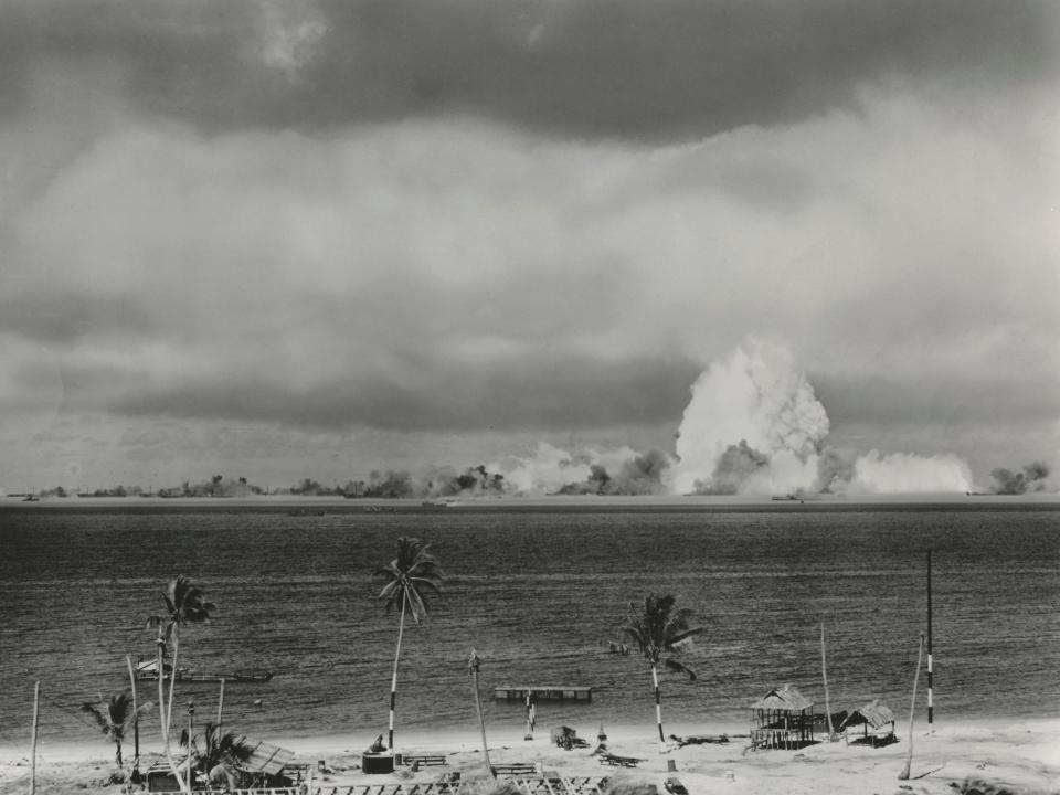 vintage atomc bomb