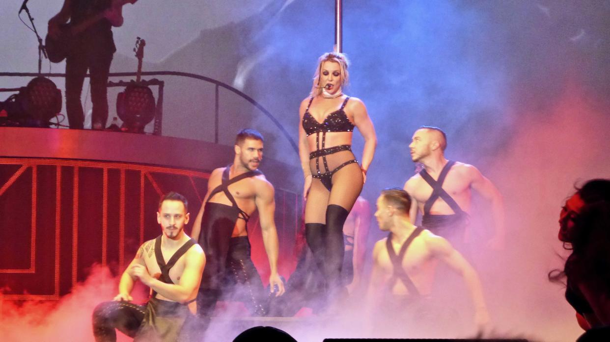 Britney mag es auf der Bühne gerne sexy. (Bild: WENN)