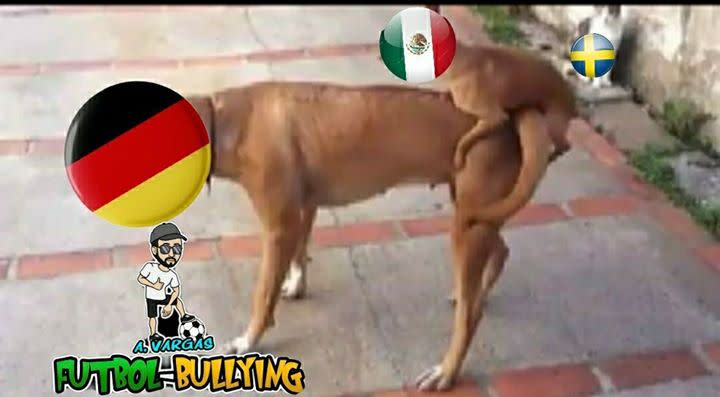 Memes Alemania vs México