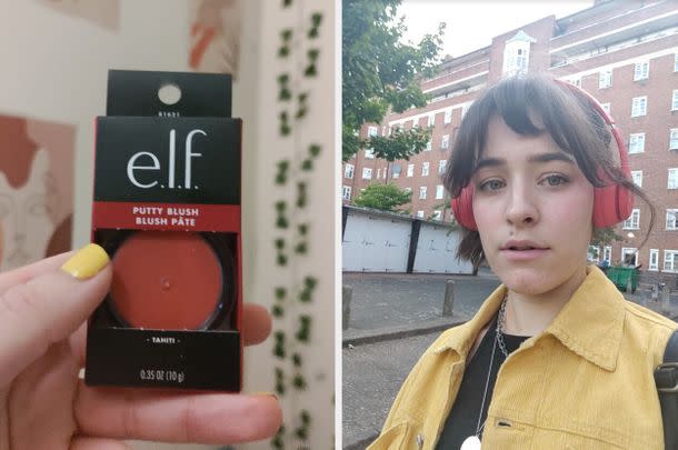 This e.l.f. cream blush is the best I've ever tried.