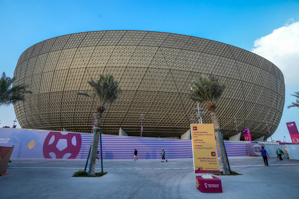 Lusail Stadium before the FIFA World Cup Qatar