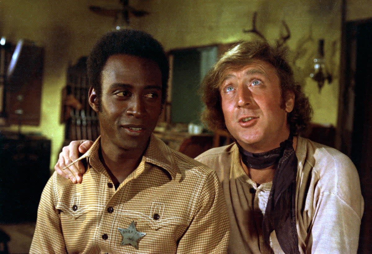 Lead duo Cleavon Little and Gene Wilder, neither of whom were the first choice for their roles  (Shutterstock)