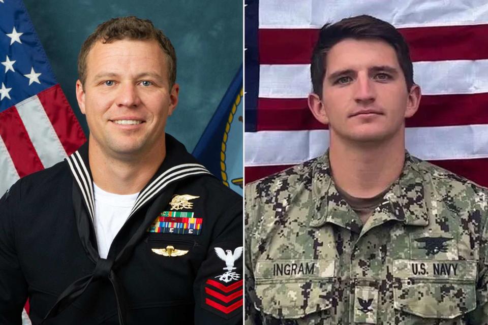 <p>U.S. Navy (2)</p> Christopher J. Chambers and Nathan Gage Ingram