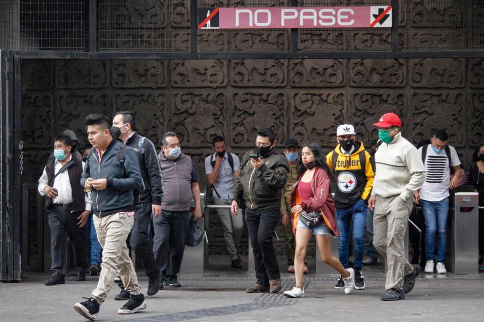 Metro Ciudad de México NOTIMEX/FOTO/ROMINA SOLIS/RSF/HUM