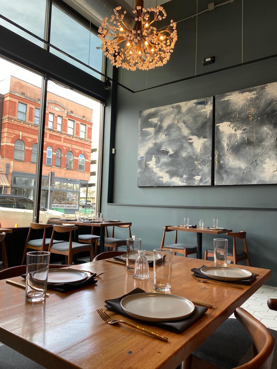 Inside The Lobbyist at Chisca, a Downtown Memphis restaurant by chef Jimmy Gentry.