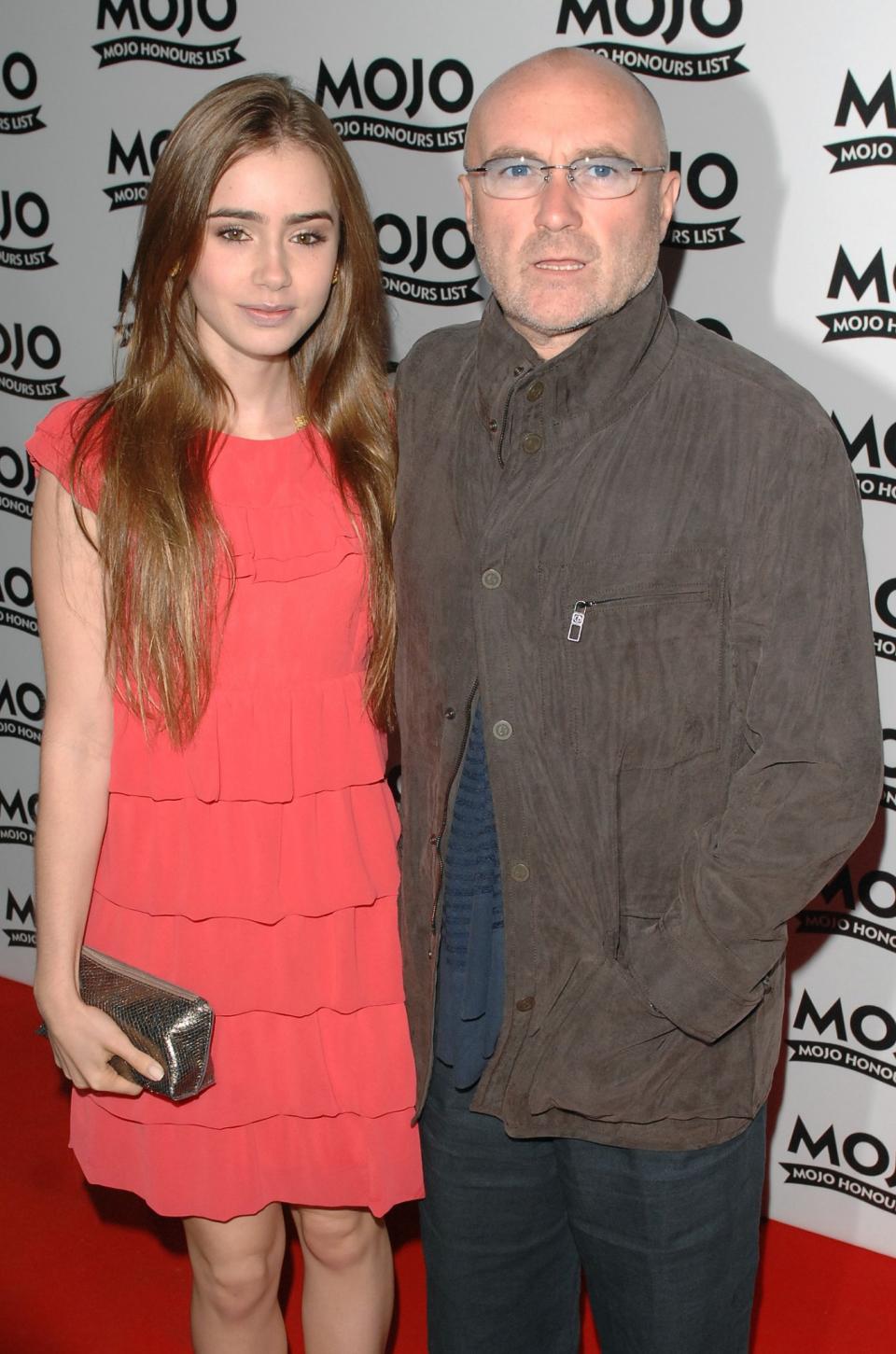 Lily Collins, Phil Collins