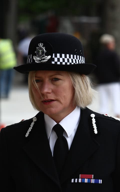 In an assessment published six months after the Westminster Bridge atrocity, Ms Thornton - pictured in 2011 - complains that the attacks have had a terrible knock-on effect on ordinary policing - Credit: Steve Parsons/PA Wire