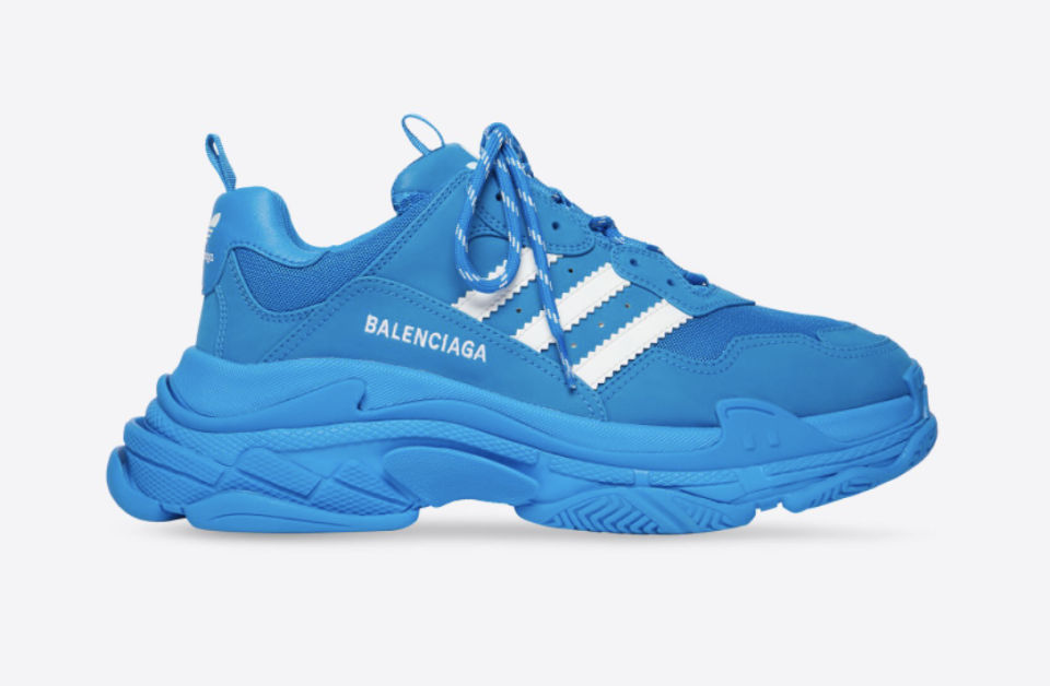 Balenciaga adidas聯名登場！黑白三間Triple S波鞋太有型了～盤點3款潮人失守聯名波鞋