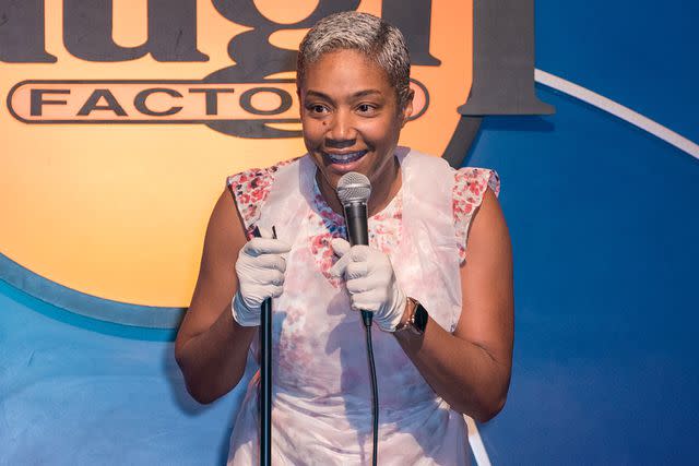 <p>Matt Winkelmeyer/Getty</p> Haddish's birthday comes after she was arrested on a DUI charge last month