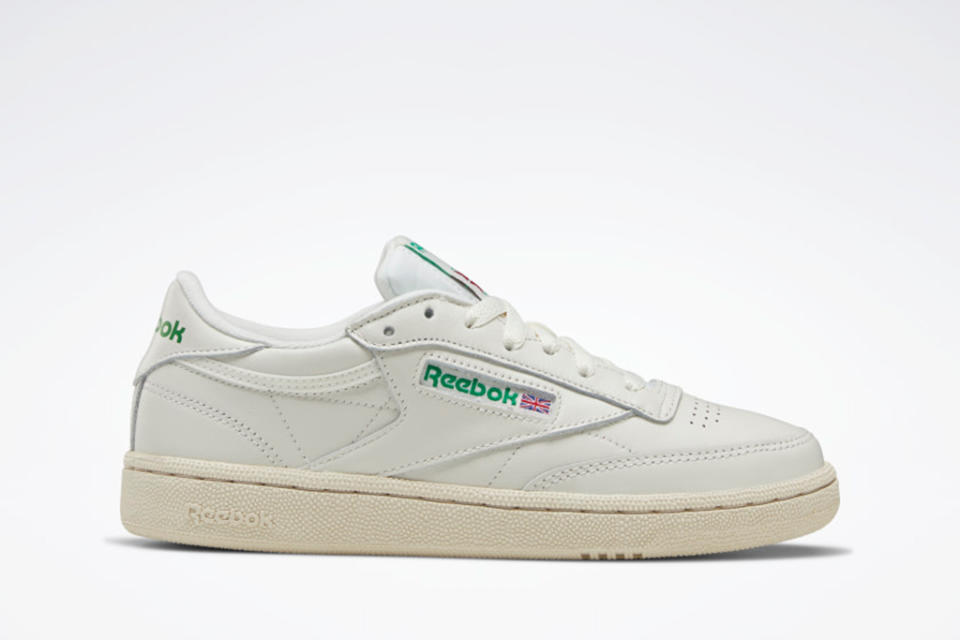 reebok club c sneaker, white sneakers, addison rae sneaker