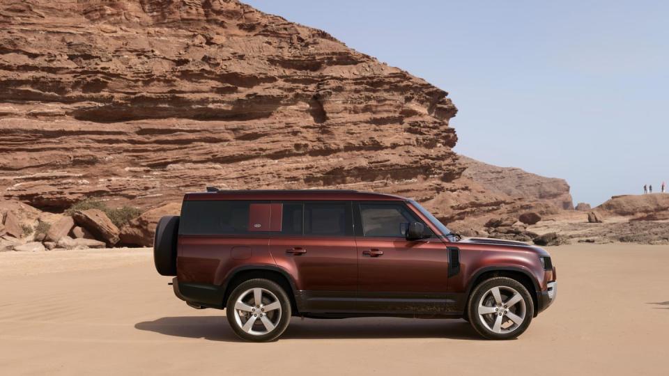 the defender 130 on the beach