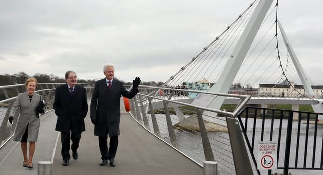 Bill Clinton in Ulster