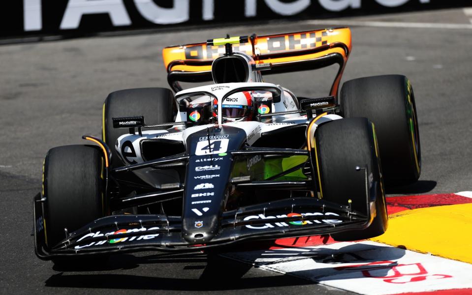 Lando Norris of Great Britain driving the (4) McLaren MCL60 Mercedes on track during practice ahead of the F1 Grand Prix of Monaco at Circuit de Monaco on May 26, 2023 in Monte-Carlo, Monaco - Getty Images/Peter Fox