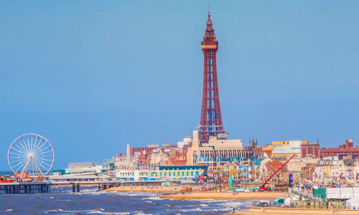 <span>Blackpool’s famous tower. The new Showtime museum will showcase the resort’s entertainment heritage.</span><span>Photograph: Pawel Libera/Getty Images</span>