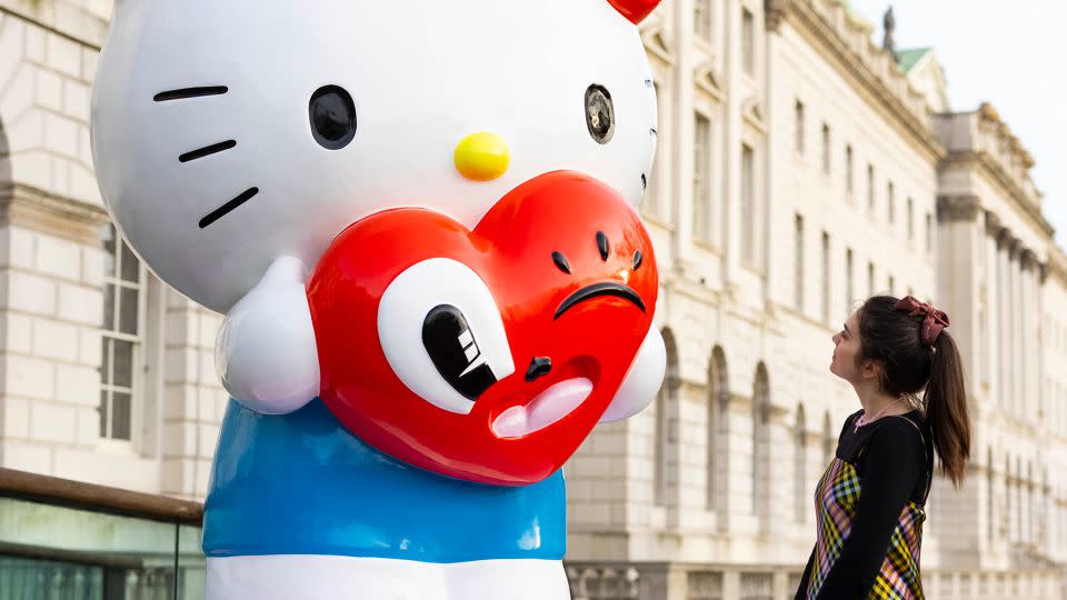 "Hello Love" by Hattie Stewart on display at Somerset House, London, - David Parry/PA Wire/Courtesy Somerset House