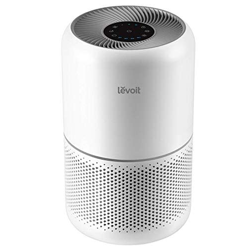 LEVOIT Air Purifier for Home Allergies Pets Hair in Bedroom, H13 True HEPA Filter, 24db Filtrat…