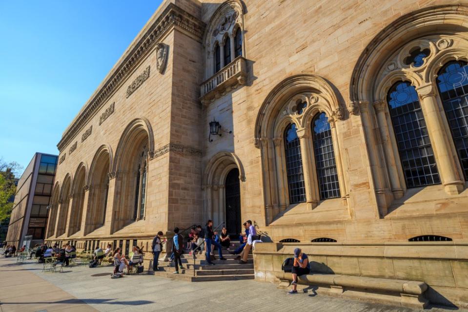 New Haven, USA – May 4, 2015: Yale University Art Gallery on April 4, 2015. Yale University Art Gallery is the oldest university art museum in the western hemisphere