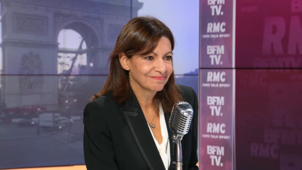 Anne Hidalgo sur BFMTV-RMC le 28 octobre - BFMTV