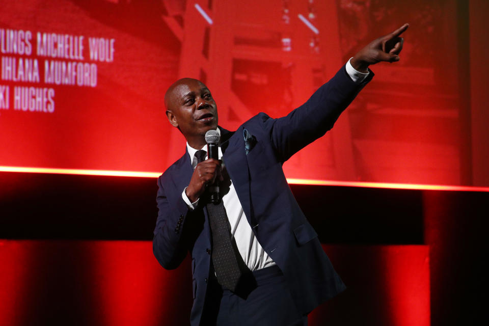 Dave Chappelle Performing