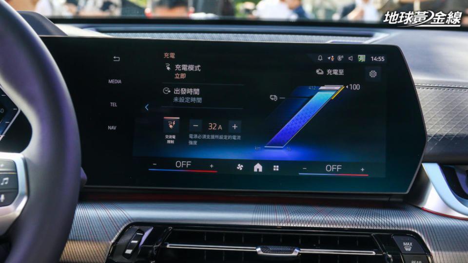 BMW OS 9.0車載系統維新世代X2與iX2全車系標配。(攝影/ 陳奕宏)
