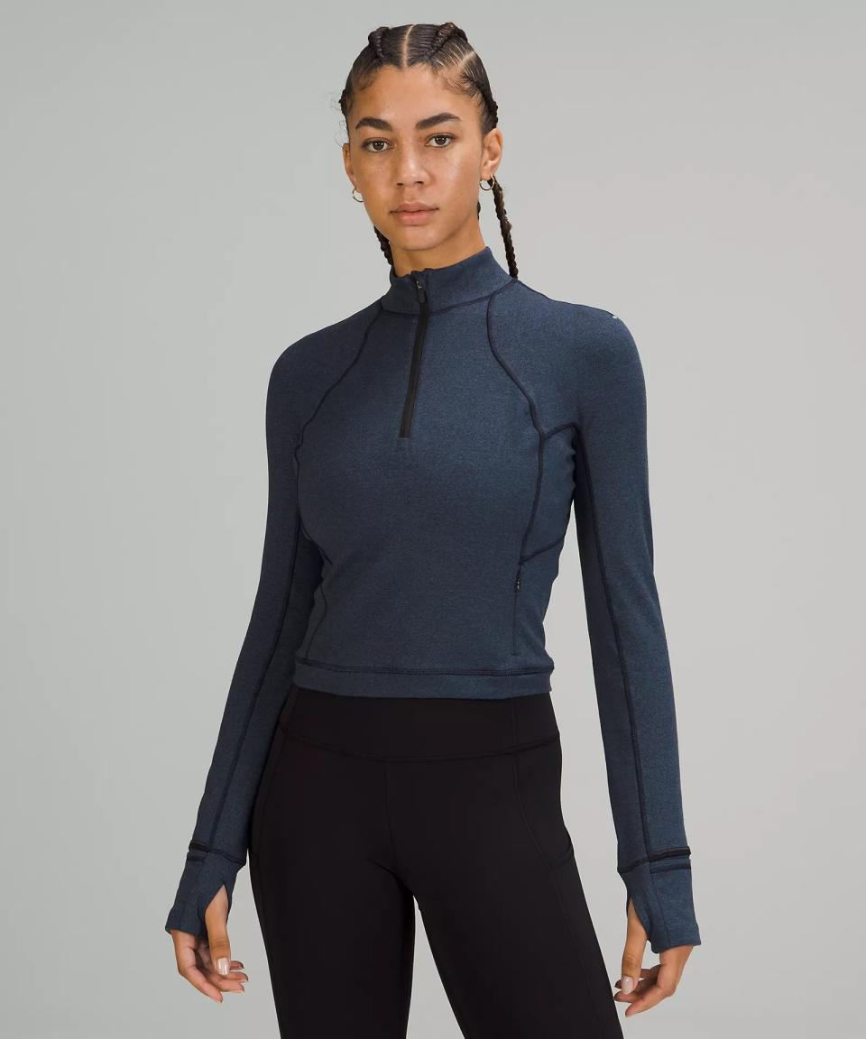 <p><a href="https://go.redirectingat.com?id=74968X1596630&url=https%3A%2F%2Fshop.lululemon.com%2Fp%2Fwomens-outerwear%2FIts-Rulu-Run-Cropped-Half-Zip-MD%2F_%2Fprod10642058&sref=https%3A%2F%2Fwww.runnersworld.com%2Fgear%2Fg46868273%2Flululemon-we-made-too-much-february-2023%2F" rel="nofollow noopener" target="_blank" data-ylk="slk:Shop Now;elm:context_link;itc:0;sec:content-canvas" class="link ">Shop Now</a></p><p>It’s Rulu Run Cropped Half-Zip</p><p>lululemon.com</p><p>$79.00</p>