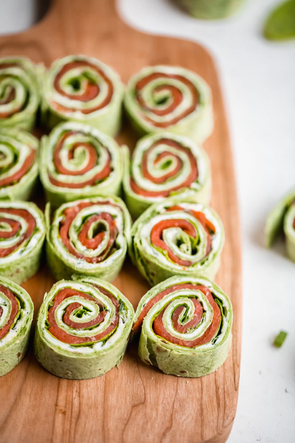 Smoked Salmon Pinwheels