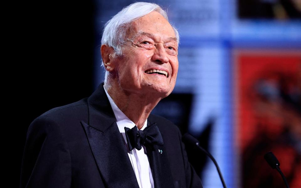 Roger Corman at the 2023 Cannes Film Festival