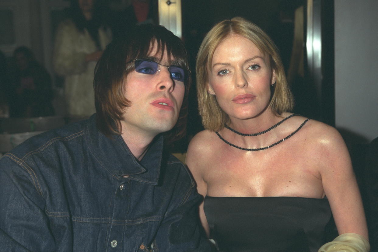 Liam Gallagher and Patsy Kensit.