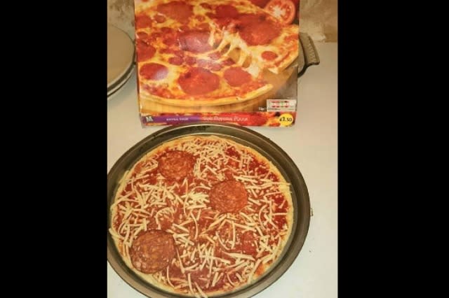 Disappointing pizza