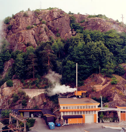 A view of the nuclear power station in Halden, Norway in this undated handout photo. Institute for Energy Technology/Handout via REUTERS