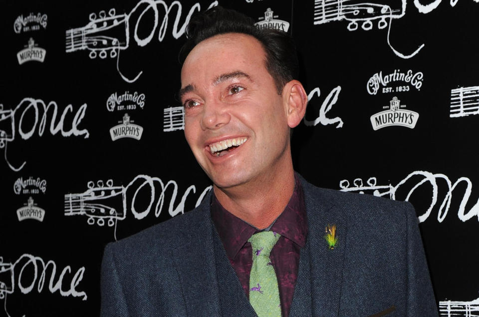 Craig Revel Horwood attending the opening night of Once at the Phoenix Theatre, London.   (Photo by Anthony Devlin/PA Images via Getty Images)