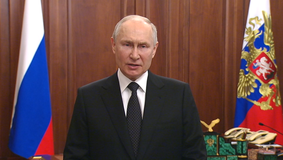 外電報導，俄羅斯總統蒲亭(Vladimir Putin)已決定參加明年3月的總統大選。(圖:克宮)