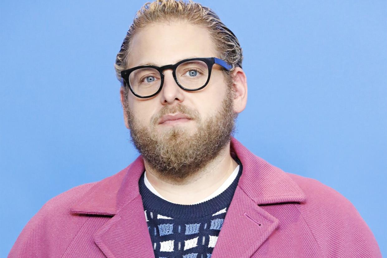 BERLIN, GERMANY - FEBRUARY 10: (EDITORS NOTE: Image has been digitally retouched) Jonah Hill attends the 'Mid 90's' photocall during the 69th Berlin International Film Festival Berlin at the Grand Hyatt Hotel on February 10, 2019 in Berlin, Germany. (Photo by Kurt Krieger/Corbis via Getty Images)