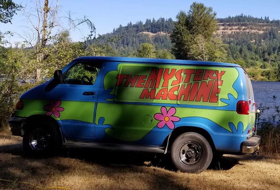 Take a ride in the Mystery Machine (Photo: Turo)