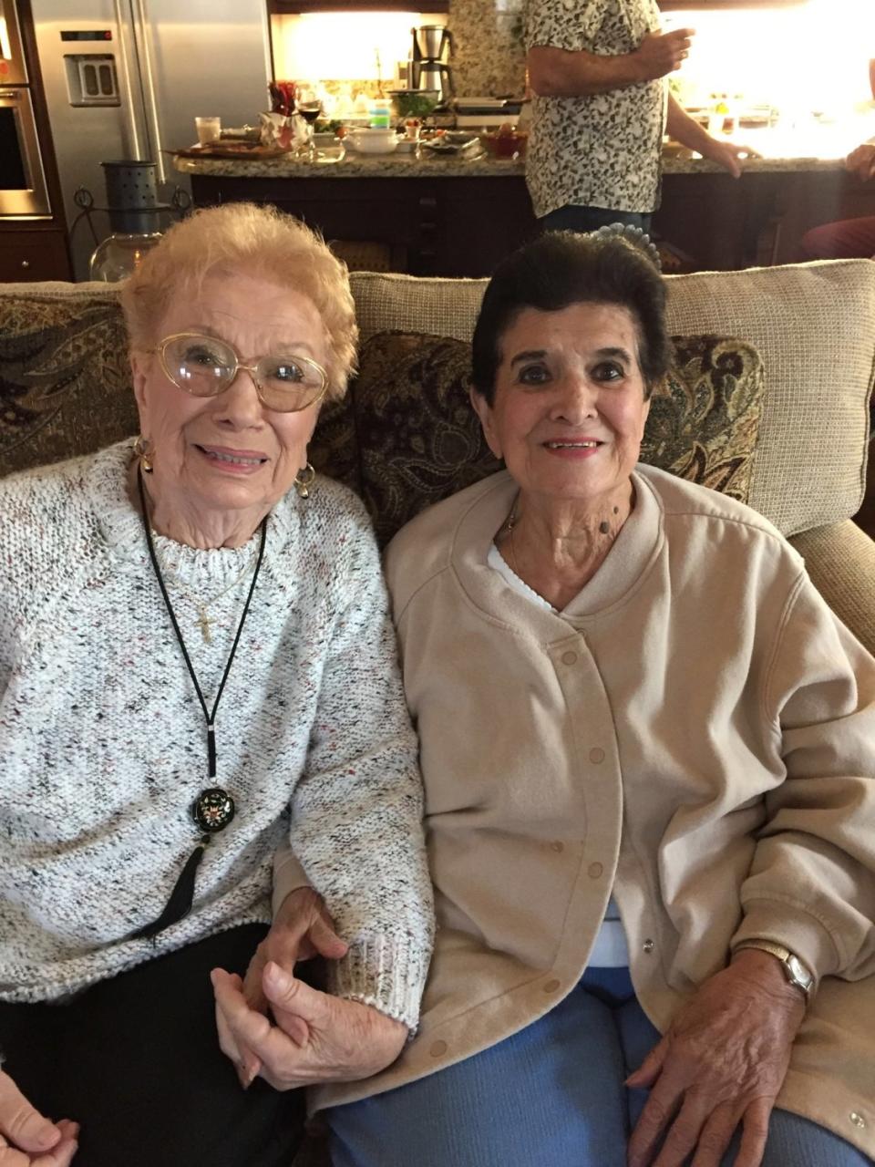 Corrine Casserly and her sister Ruth Sorney