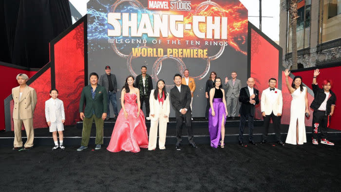 Fala was part of Marvel's 'Shang Chi' movie last year