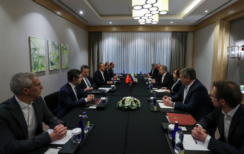 Turkish and Russian Foreign Ministers meet in Antalya
