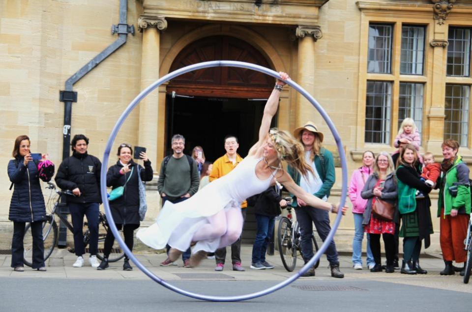 Oxford Mail: Oxford May Morning festivities, May 1, 2024. Picture by Tim Hughes