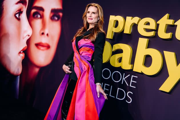 Brooke Shields at the New York premiere of 
