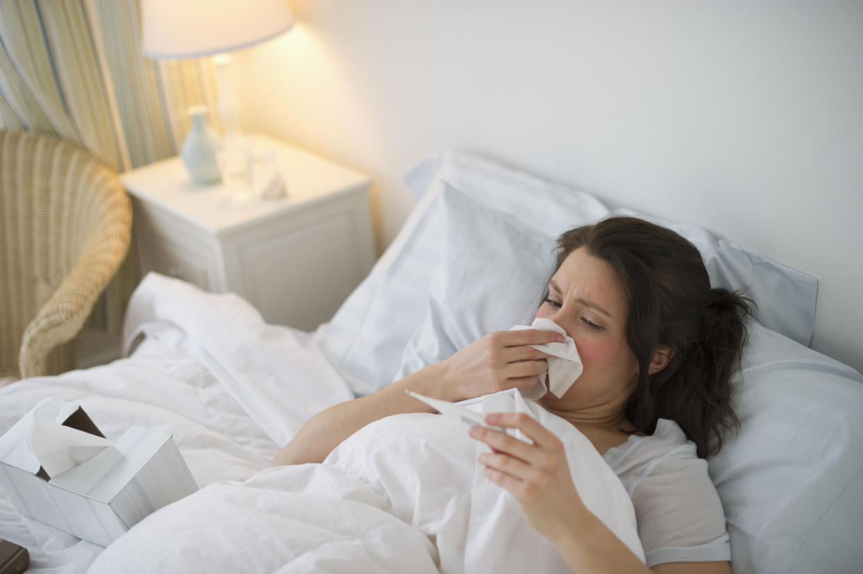 Think you could have flu? Here are the signs and symptoms to look out for. [Photo: Getty]