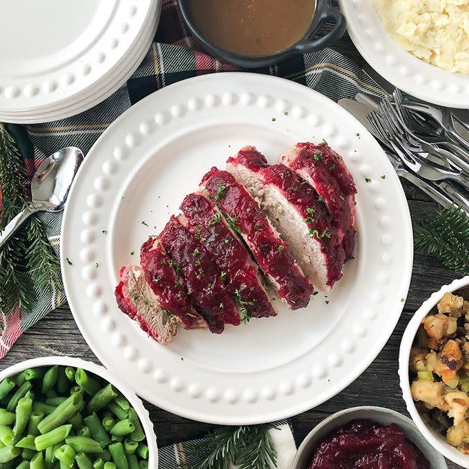 Cranberry-Glazed Turkey Breast