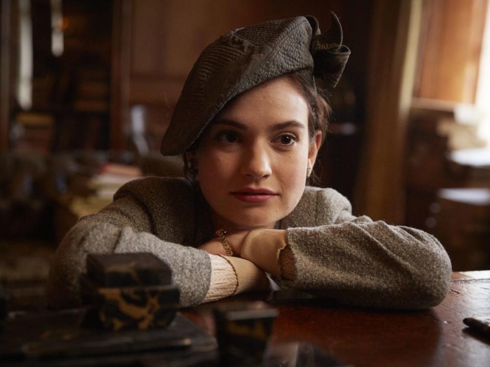 lily james the guernsey
