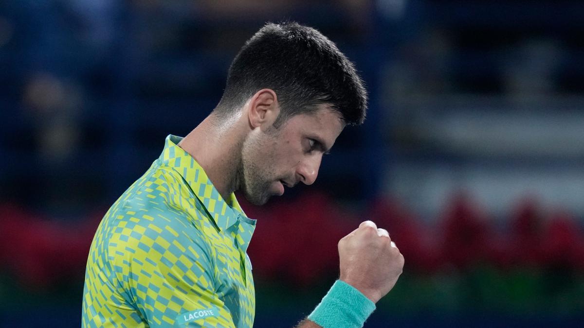 Djokovic Continues Perfect 2023 Beating Hurkacz in Dubai