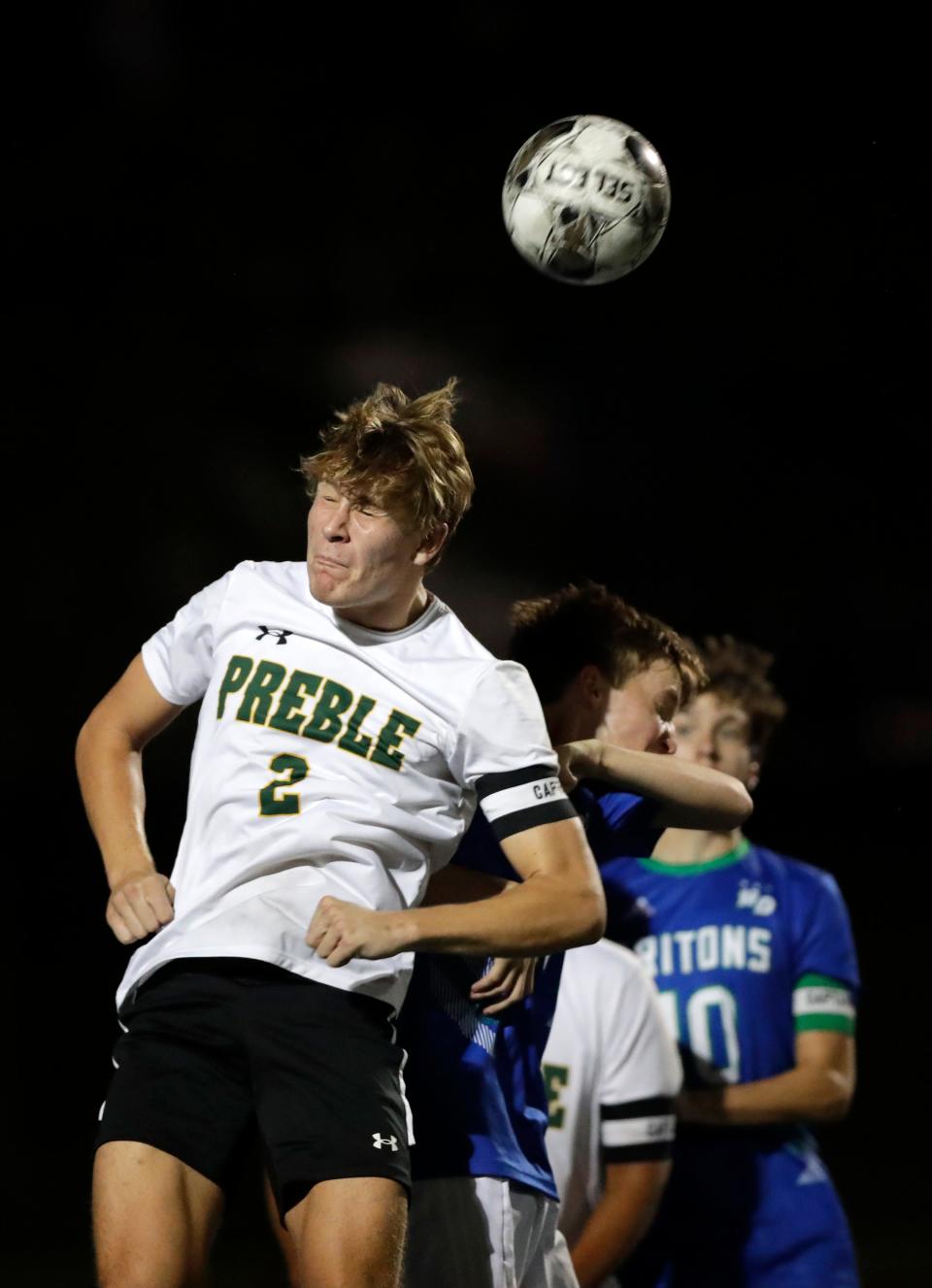 Green Bay Preble's Gavin Urben (2) will play at the University of Wisconsin-Green Bay.