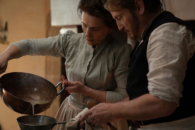 <p>Courtesy StÃ©phanie Branchu/IFC Films</p> (Left to right:) Juliette Binoche and Benoît Magimel in 'The Taste of Things'