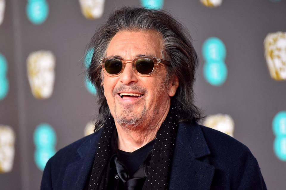 Pacino at the 2020 Baftas last weekend ( Matt Crossick/PA Wire/PA Images)
