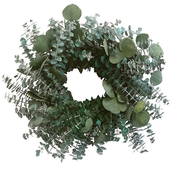 9) Dried Eucalyptus Wreath